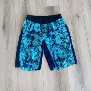 Lululemon Mens T.H.E. Short 11" Tip Top Arctic Teal Hero Blue Medium